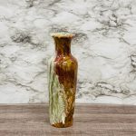 Banded Green Onyx Vase | Beautiful Flower Vase | Crystal Center Piece | Decoration Vase | 12 inch Height
