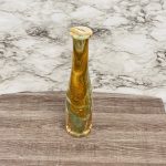 Banded Green Onyx Vase | Beautiful Flower Vase | Crystal Center Piece | Decoration Vase | 14 inch Height