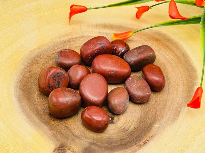 Red Jasper Tumbled Stone | Red Jasper Stones | Handmade Stones | Polished Gemstones | Healing Crystals & Stones| Meditation | Reiki