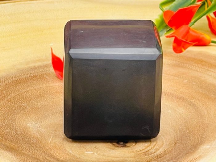 Shungite Cube | Shungite Crystal Cube | Black Shungite Cube | Healing Crystal Cube | Highly Energetic Metaphysical | EMF Protection