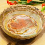 Banded Green Onyx Bowl | Crystal Bowl | Decorative & Serving Bowl | Detergent Safe and Easy to Clean | Holiday Gift | 6" Diameter