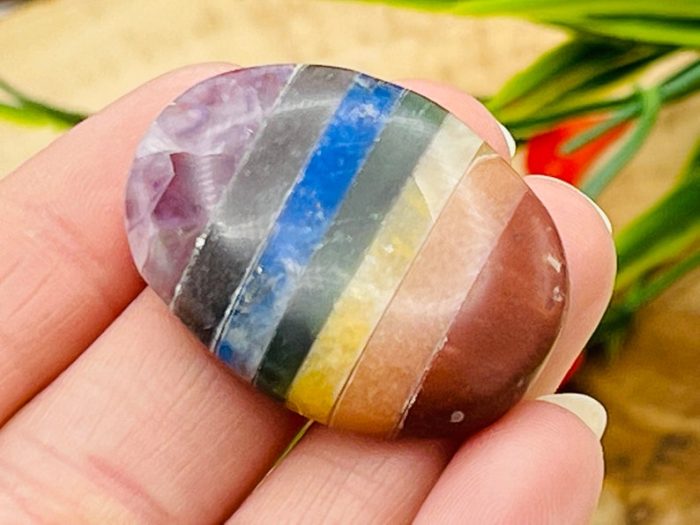 Chakra Bonded Smooth Stone