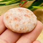 Sunstone Smooth Stone | Sunstone Crystal Stone | Pocket Smooth Stone | Metaphysical Healing Chakra Stone | Reiki Crystal
