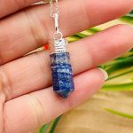 Sodalite Pendant | Chakra Healing pendant | Sodalite Charm Pendant | Grounding Chakra Pendant | Pointer Pendant