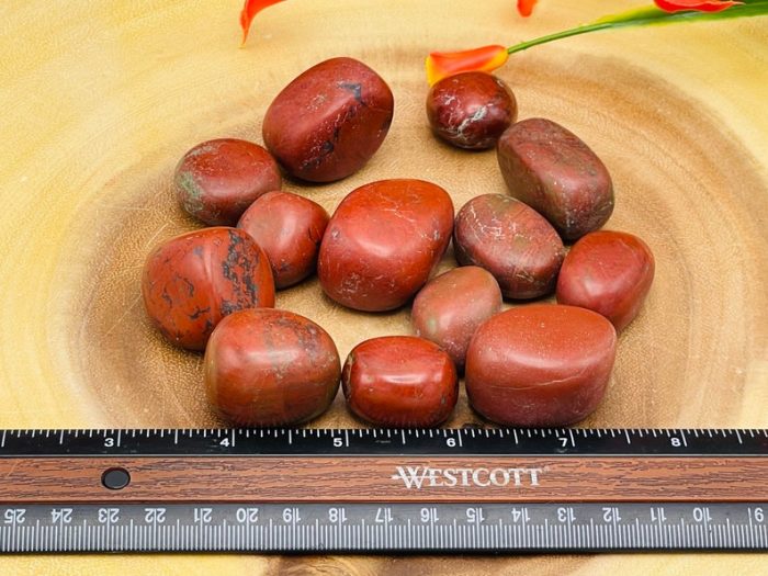 Red Jasper Tumbled Stone | Red Jasper Stones | Handmade Stones | Polished Gemstones | Healing Crystals & Stones| Meditation | Reiki