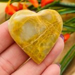 Multi Green Banded Onyx Heart | Green Onyx Heart | Handmade Crystal | Healing Fine Art Gemstone | Metaphysical | Home Decor | 1.5 inch