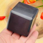 Shungite Cube | Shungite Crystal Cube | Black Shungite Cube | Healing Crystal Cube |  Highly Energetic Metaphysical | EMF Protection
