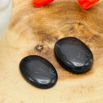 Black Tourmaline Smooth Stone | Tourmaline Crystal Stone | Pocket Smooth Stone | Metaphysical Healing Chakra Stone | Reiki Crystal