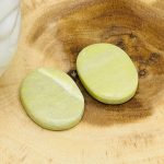 Serpentine Smooth Stone | Green Serpentine Crystal Stone | Pocket Smooth Stone | Metaphysical Healing Chakra Stone | Reiki Crystal