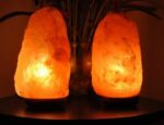 Pink Crystal Rock Salt Lamps