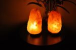 Pink Crystal Rock Salt Lamps