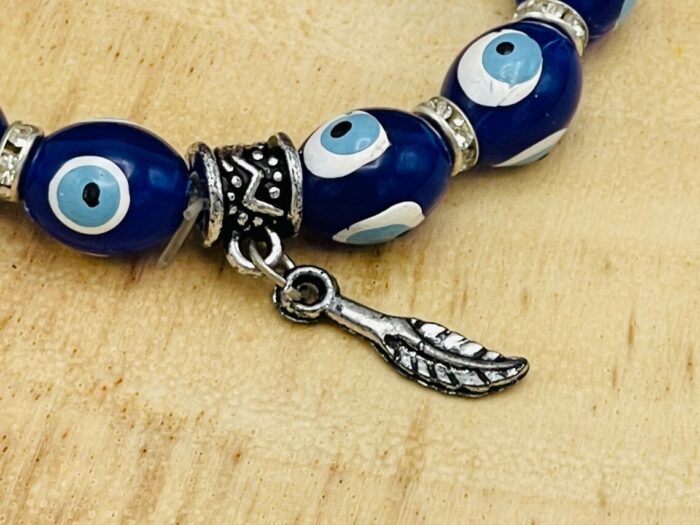 Evil Eye Blue Glass Bracelet