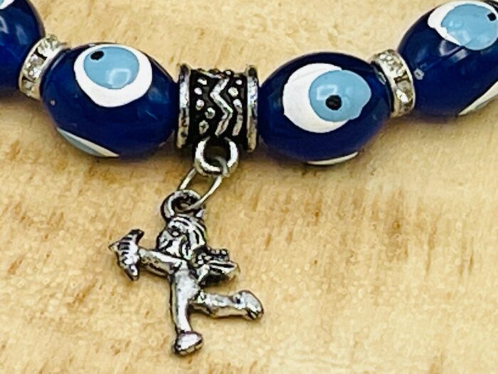 Evil Eye Blue Glass Bracelet