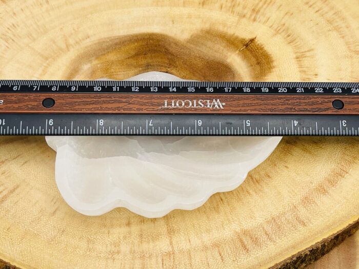 Selenite Leaf Shape Charging Bowl 