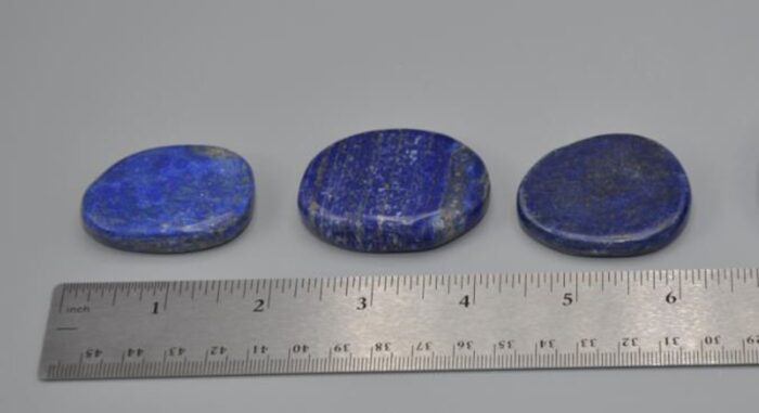 Lapis Lazuli Smooth Stone | Lapis Lazuli Palm Stone | Handmade Palm Stone | Healing Crystals | Meditation | Reiki | Massage Stone