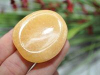 Orange Calcite Worry Stone