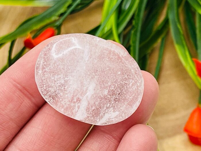 Clear Quartz Smooth Stone | Crystal Quartz Smooth Stone | Clear Quartz Gemstones | Pocket Stone | Stone of Power | Crown Chakra Crystal