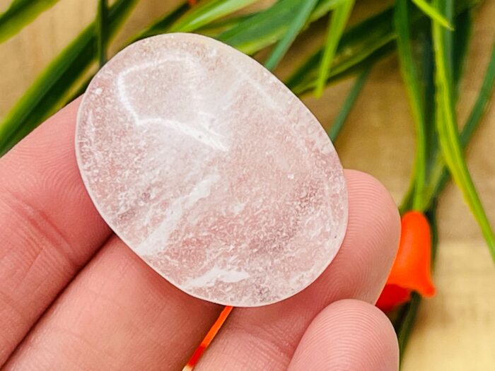 Clear Quartz Smooth Stone | Crystal Quartz Smooth Stone | Clear Quartz Gemstones | Pocket Stone | Stone of Power | Crown Chakra Crystal