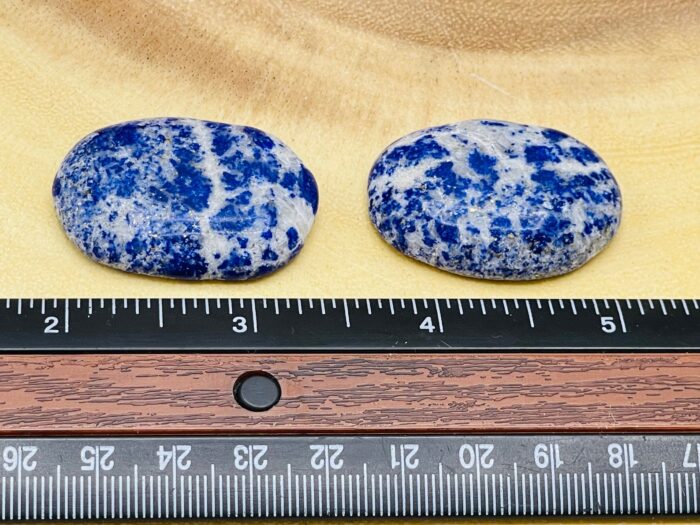 Sodalite Smooth Stone | Blue Sodalite Pocket Stone | Polished Gemstone | Healing Crystals & Stone | Third Eye Chakra | Chakra Stone