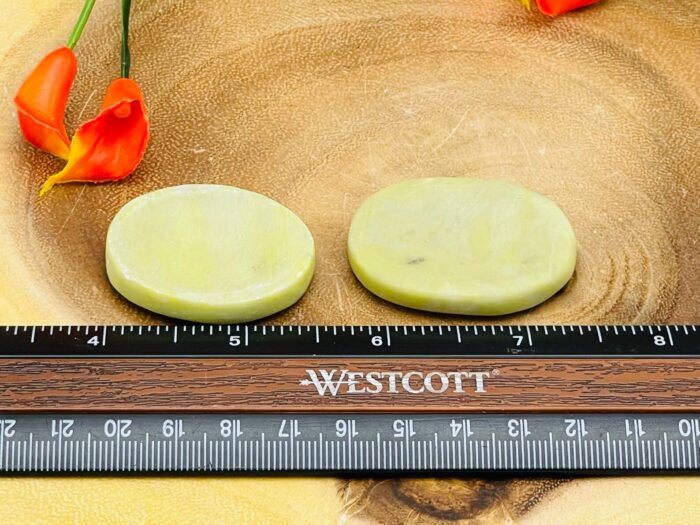 Serpentine Worry Stone | Green Serpentine Crystal Stone | Pocket Worry Stone | Metaphysical Healing Chakra Stone | Reiki Crystal