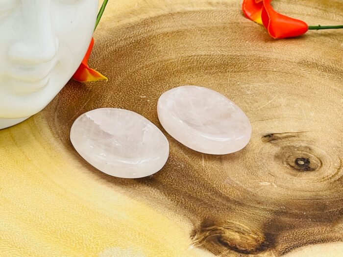 Rose Quartz Worry Stone