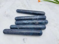 6" Ruby Kyanite Crystal Massage Wand, Soothing & Calming Spa Massage Healing Tool