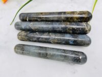 6" Labradorite Massage Wand, Crystal Healing Wand, Stress Reliever