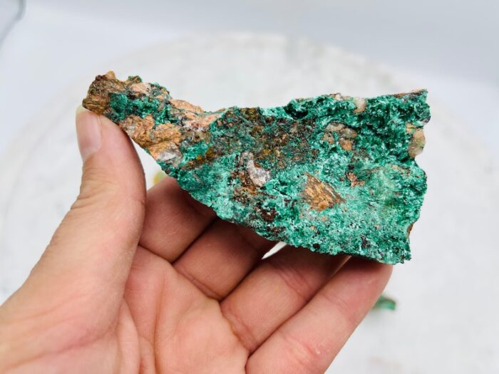 Malachite Raw Crystal Stones Specimen, Wholesale Bulk Lot